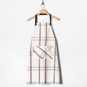 🆕 Adult Hearth & Hand Plaid Magnolia Apron Gaines